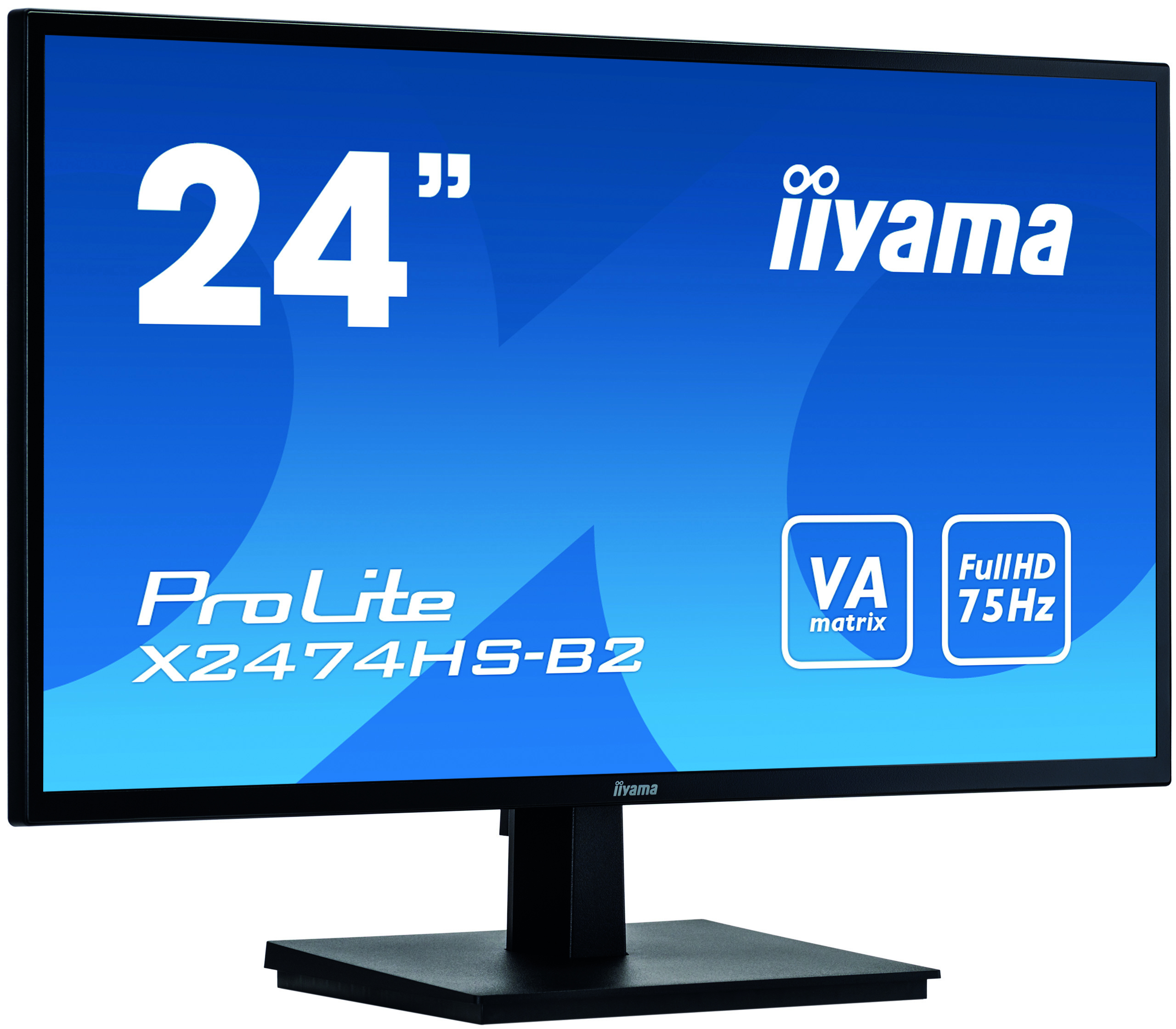 Monitor Iiyama X2474HS-B2 FHD Mat 16:9 75Hz Black