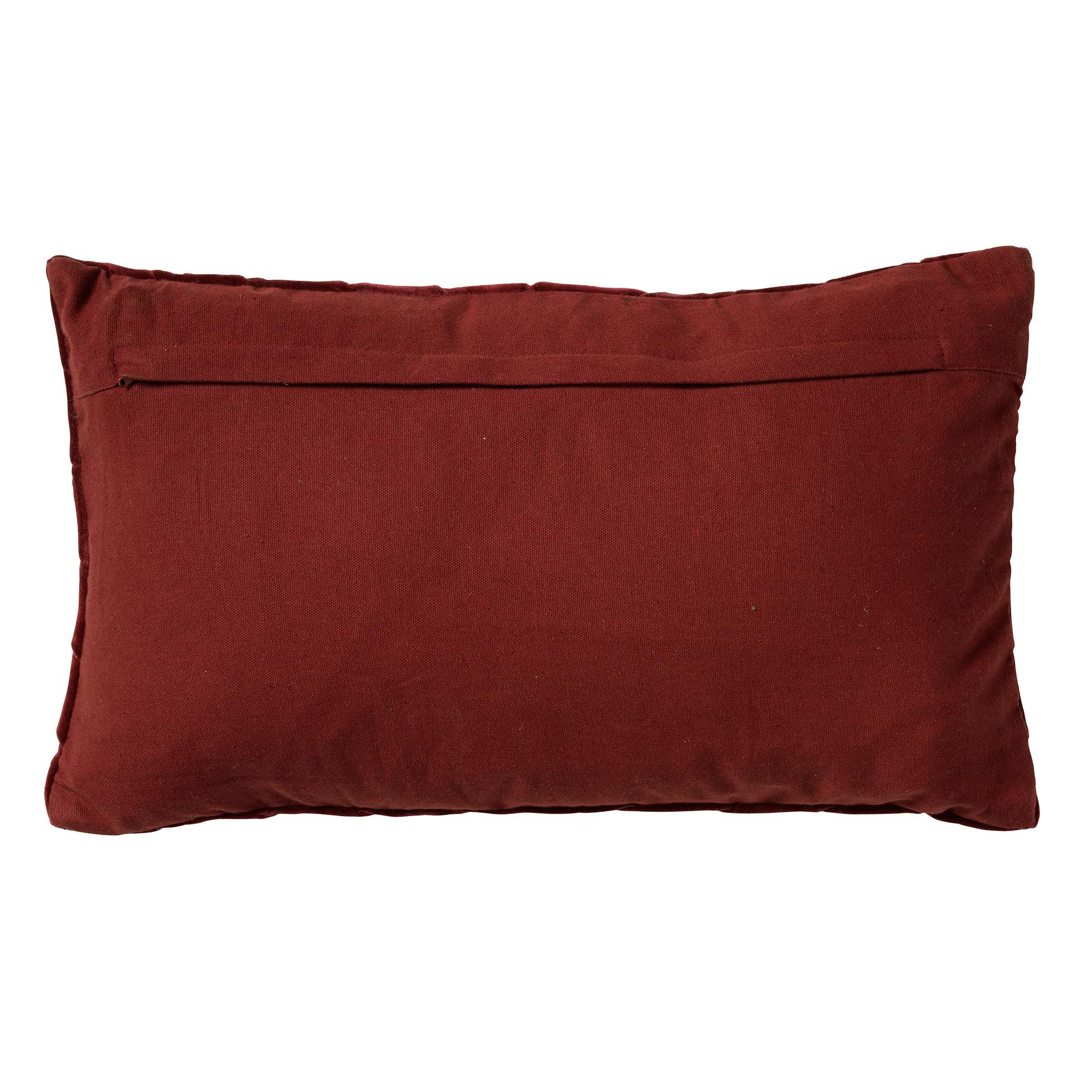 Sierkussen Dutch Decor FEMM Merlot 30x50cm