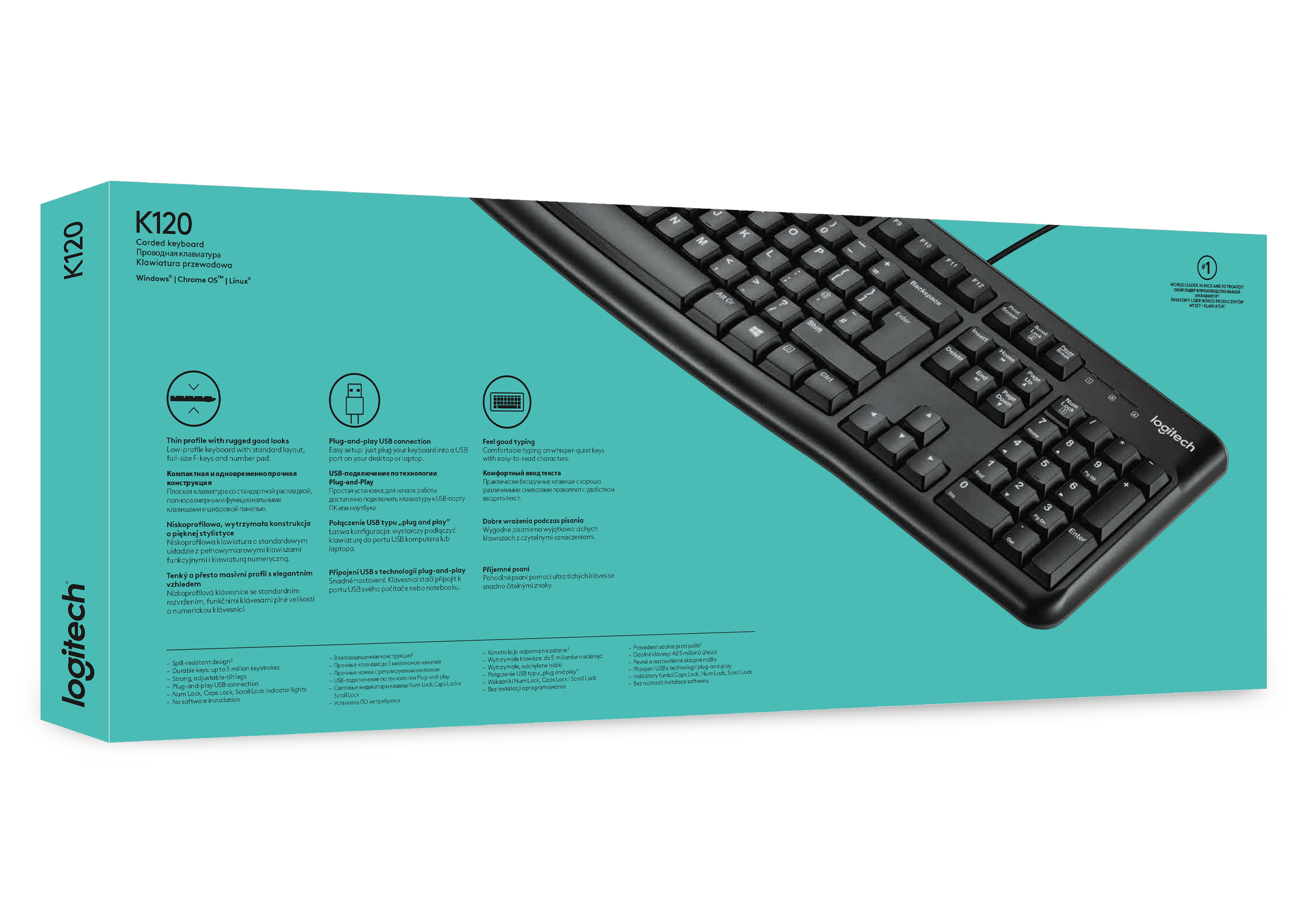 Logitech keyboard K120