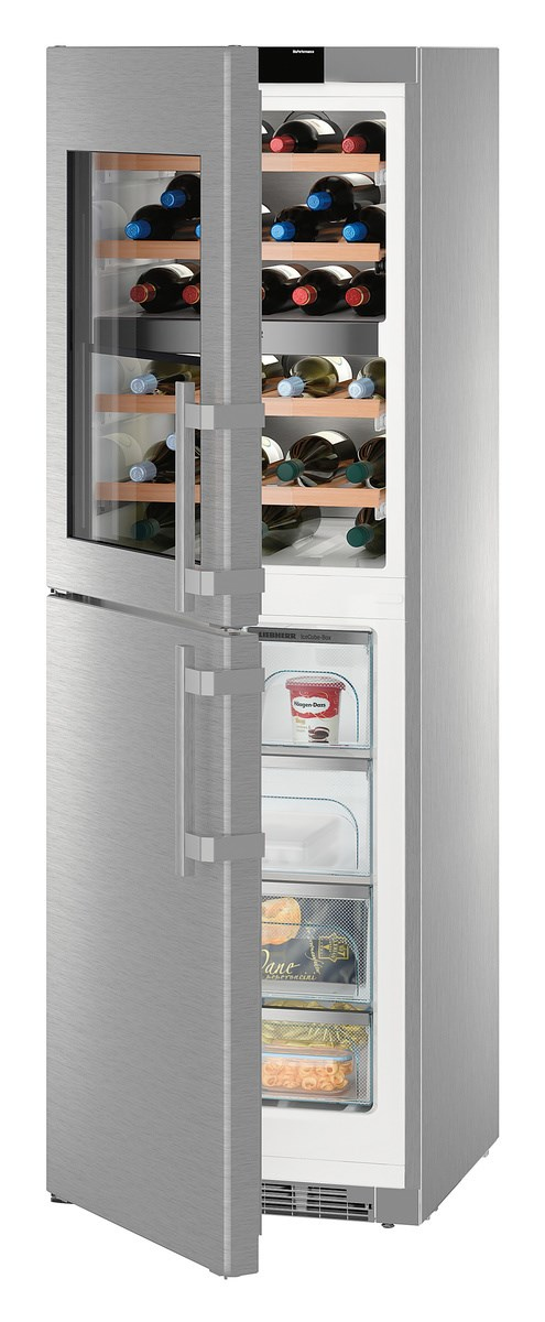 Liebherr SWTNes 4285 Pose libre 289 L D Acier inoxydable