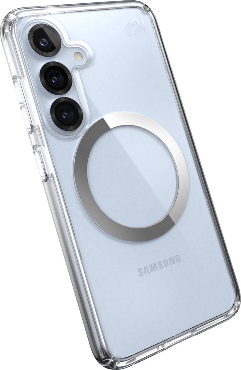 Speck Presidio2 Clear + Magnet Samsung Galaxy S25 Plus - with Microban