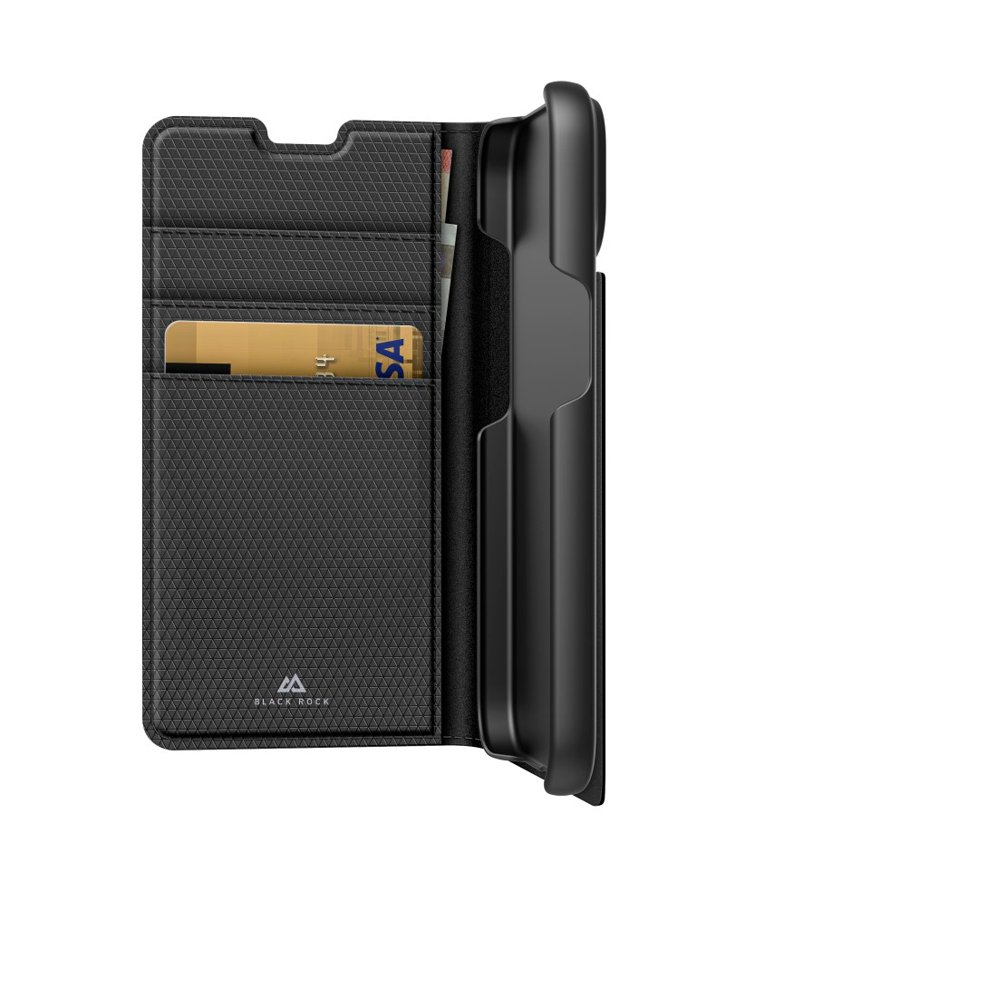 Black Rock The Classic mobiele telefoon behuizingen 15,5 cm (6.1") Portemonneehouder Zwart