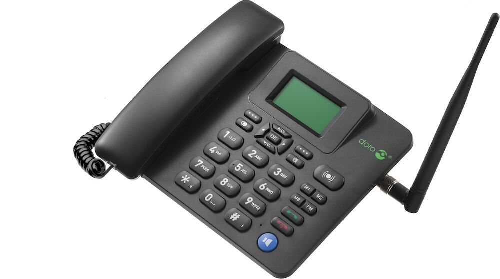 Seniorentelefoon DORO 4100H Black