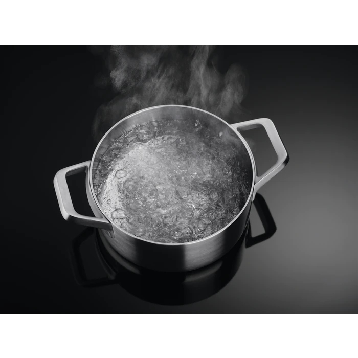 AEG IKE84445IB Noir Intégré 80 cm Plaque avec zone à induction 4 zone(s)
