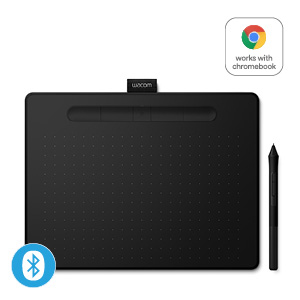 Wacom Intuos M Bluetooth grafische tablet Zwart 2540 lpi 216 x 135 mm USB/Bluetooth