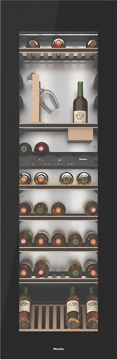 Miele 10737540 refroidisseur à vin Intégré Noir 83 bouteille(s)