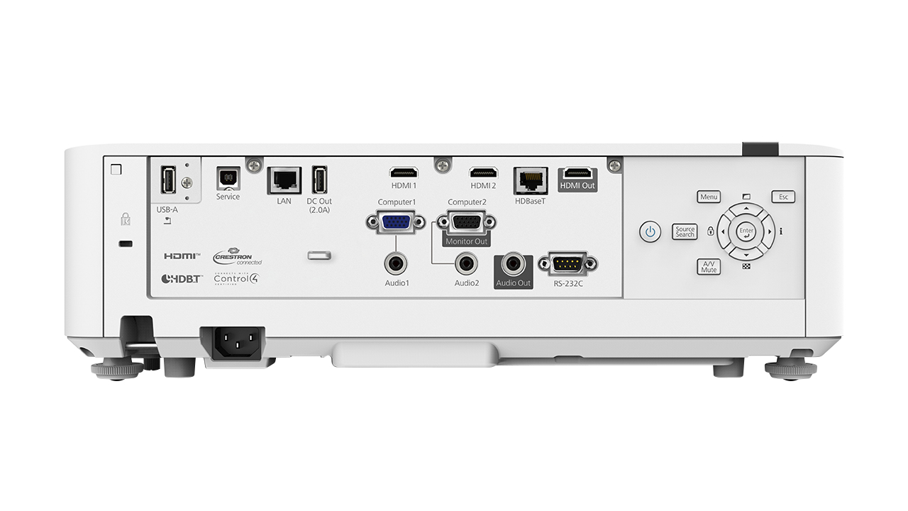 Epson EB-L530U vidéo-projecteur Projecteur à focale standard 5200 ANSI lumens 3LCD WUXGA (1920x1200) Blanc
