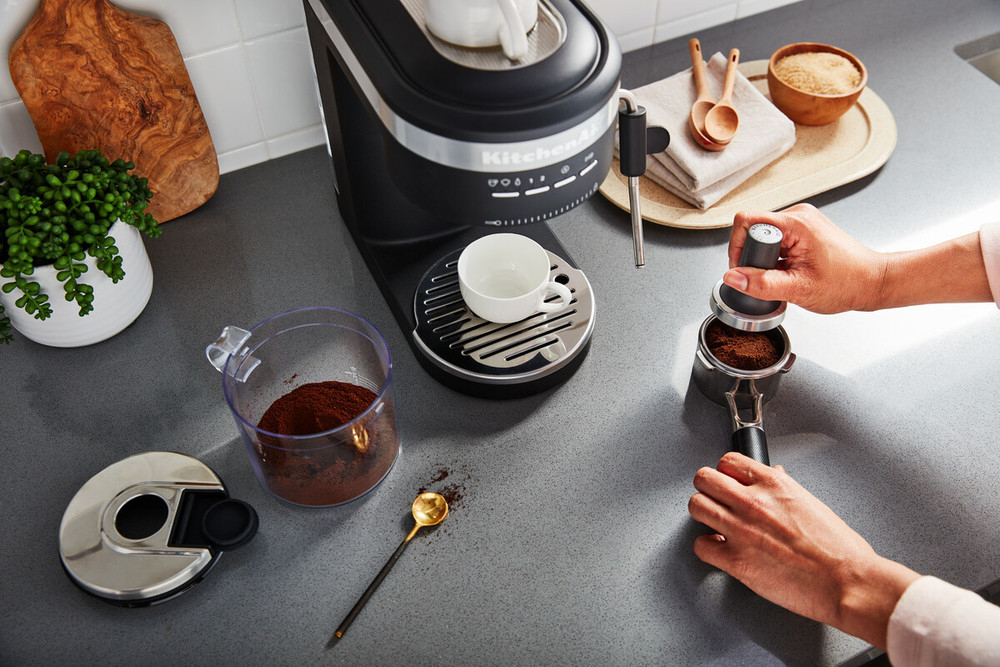 Espressomachine KITCHENAID 5KES6503EBK Vulkaanzwart