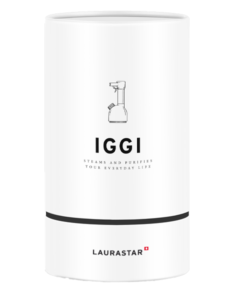 LauraStar IGGI Pure Défroisseur vapeur portatif 0,8 L 850 W Blanc