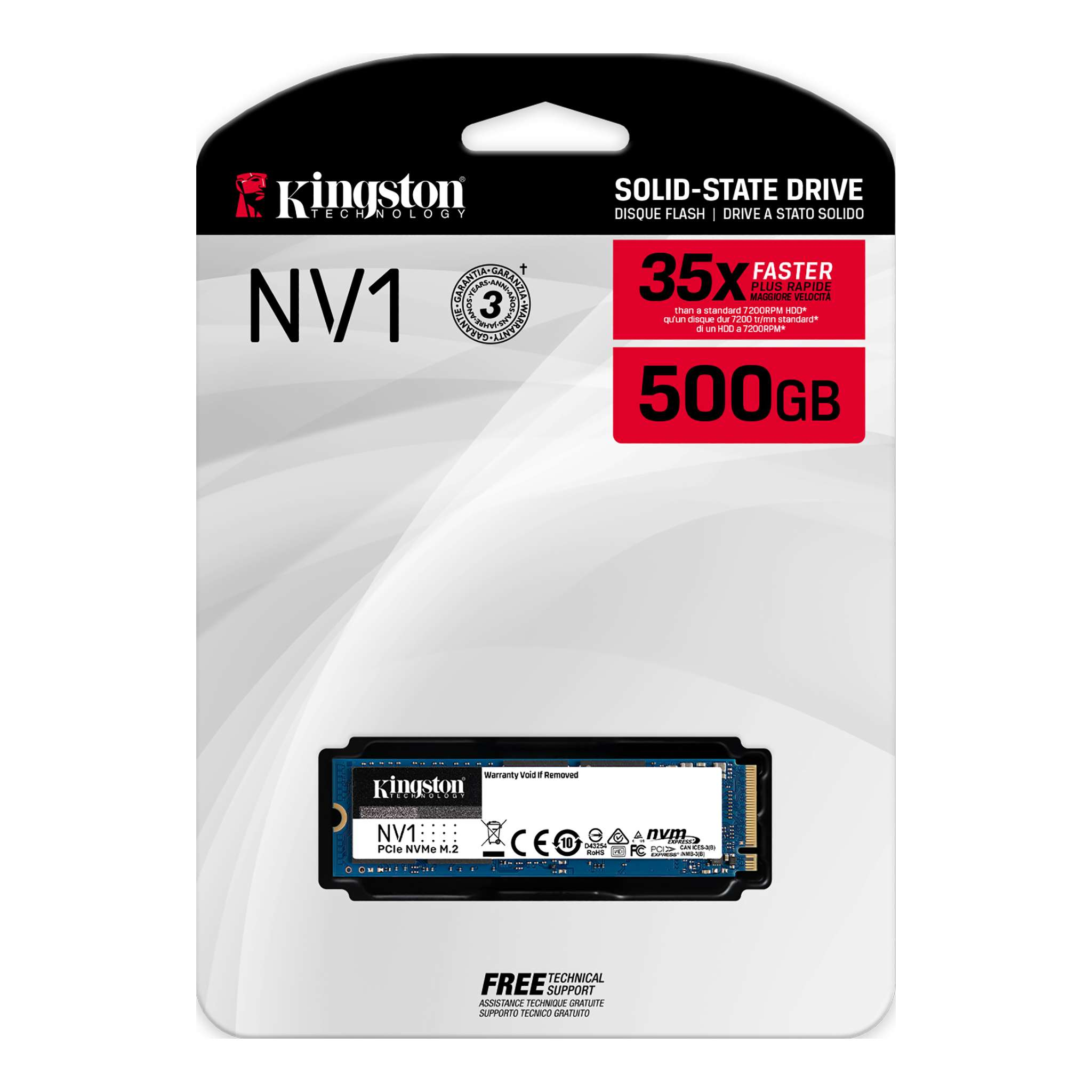 SSD Intern KINGSTON A2000 500GB NVMe SSD 2280 M.2