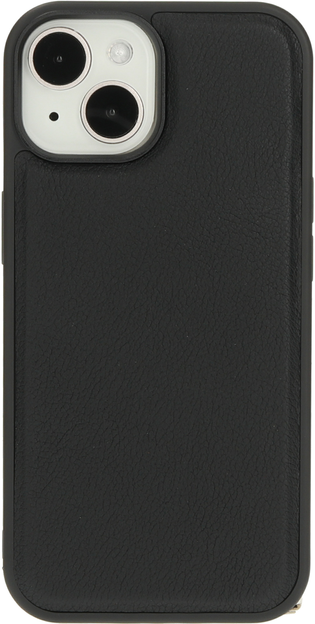 Mobiparts Leather 2 in1 Wallet Case iPhone 15 Black