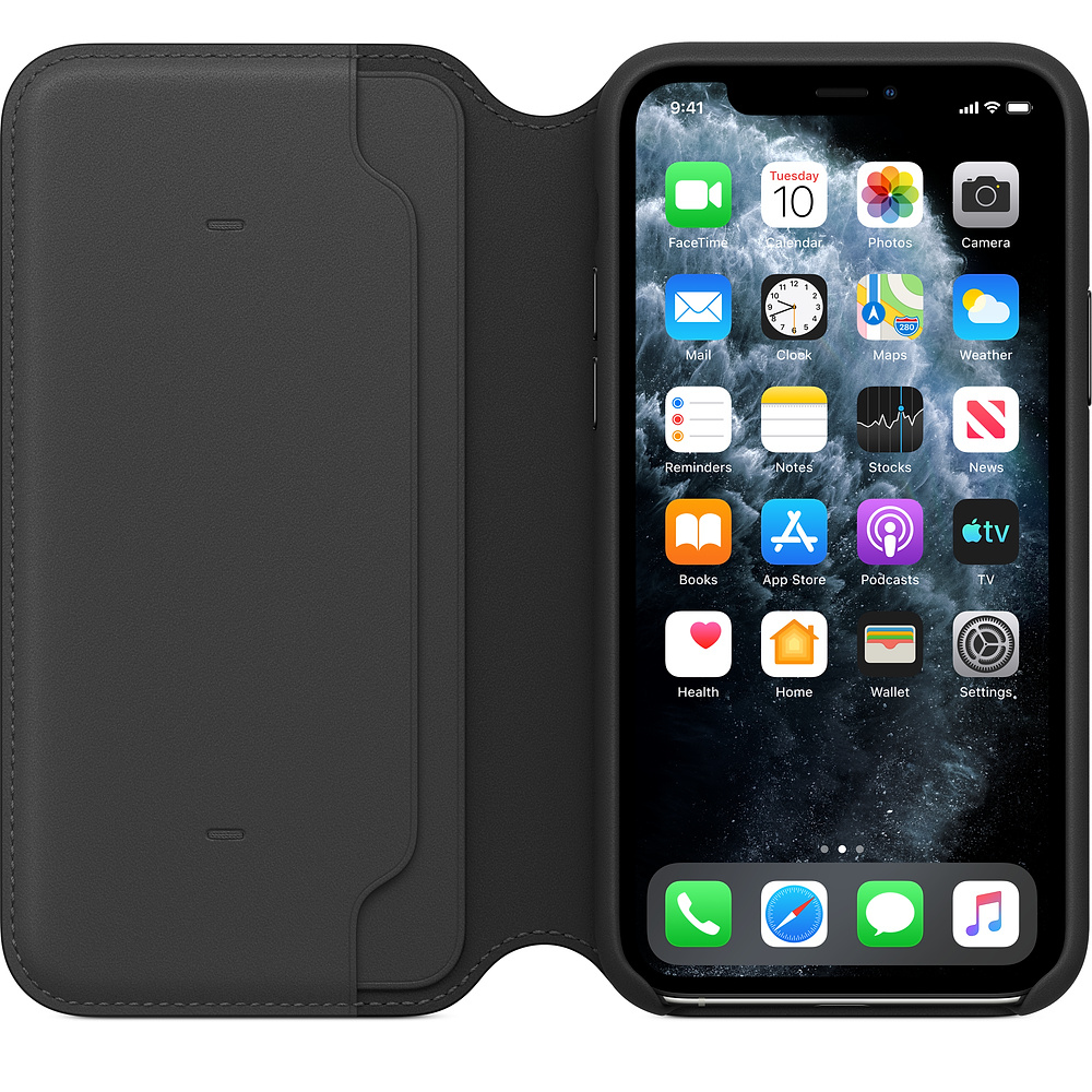 Cover TEL APPLE MX062ZM/A iPhone 11 Pro Le Folio Black-Zml