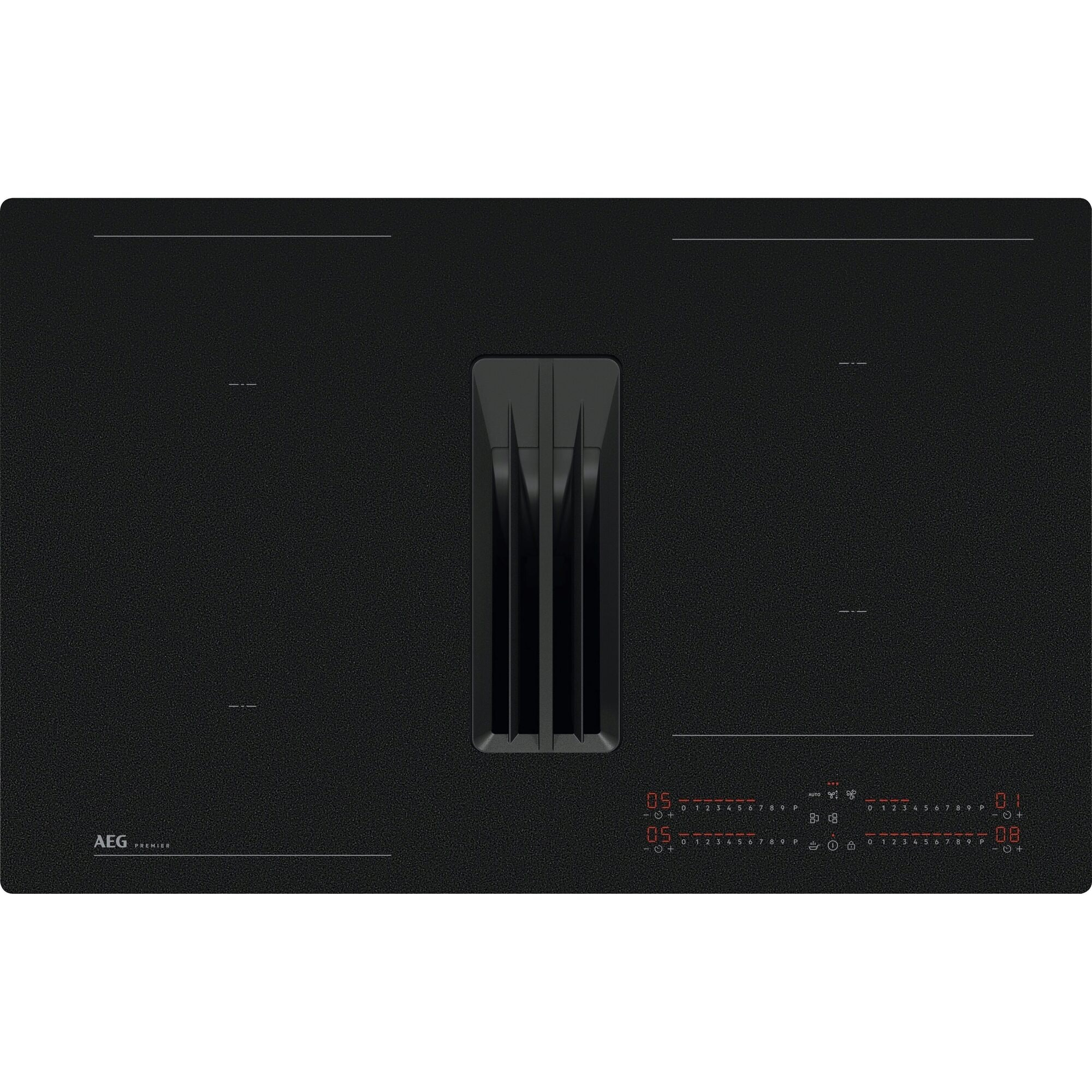 Kookplaat met afzuiging AEG 7000 ComboHob PE7000S80 SaphirMatt® 80 cm