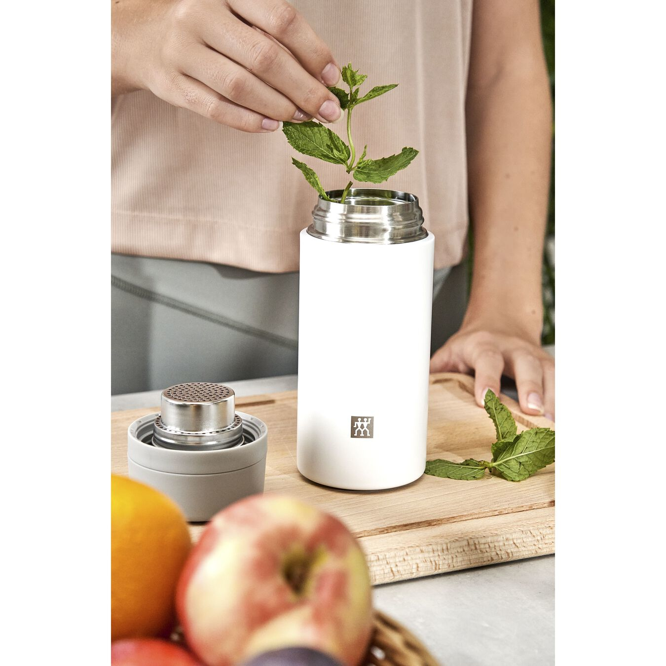 Isoleerfles ZWILLING 39500-511-0 Thermo Thee / 420ml / Wit