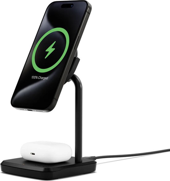 Cygnett Qi2 2 in 1 Chargebase Magsafe Black