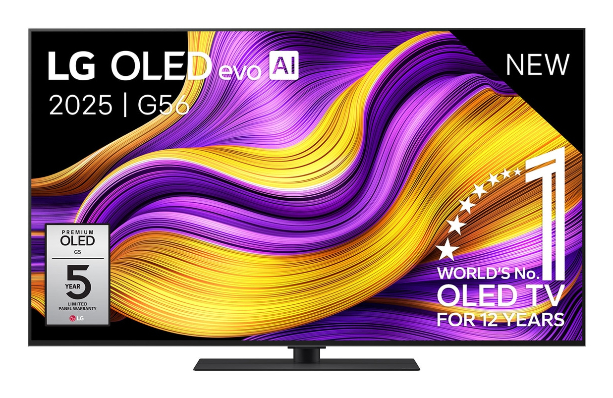 LG OLED evo AI 55 inch G5 4K Smart TV 2025