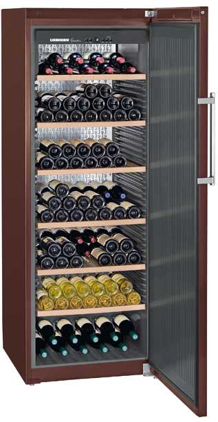 Liebherr WKT 5551 Refroidisseur de vin thermoélectrique Pose libre Marron 253 bouteille(s)