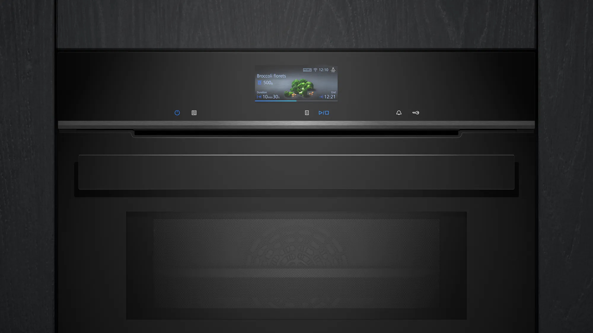 Siemens iQ700 HM936GCB1 oven 67 l Zwart