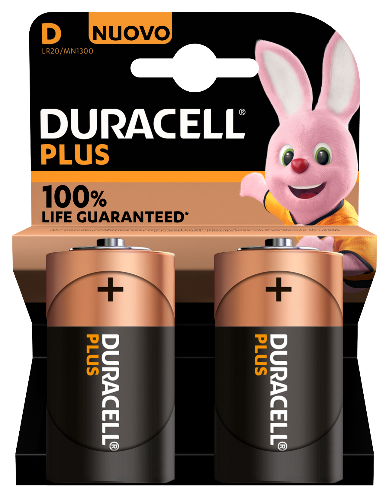 Duracell Batterij D Alkaline 2-pack
