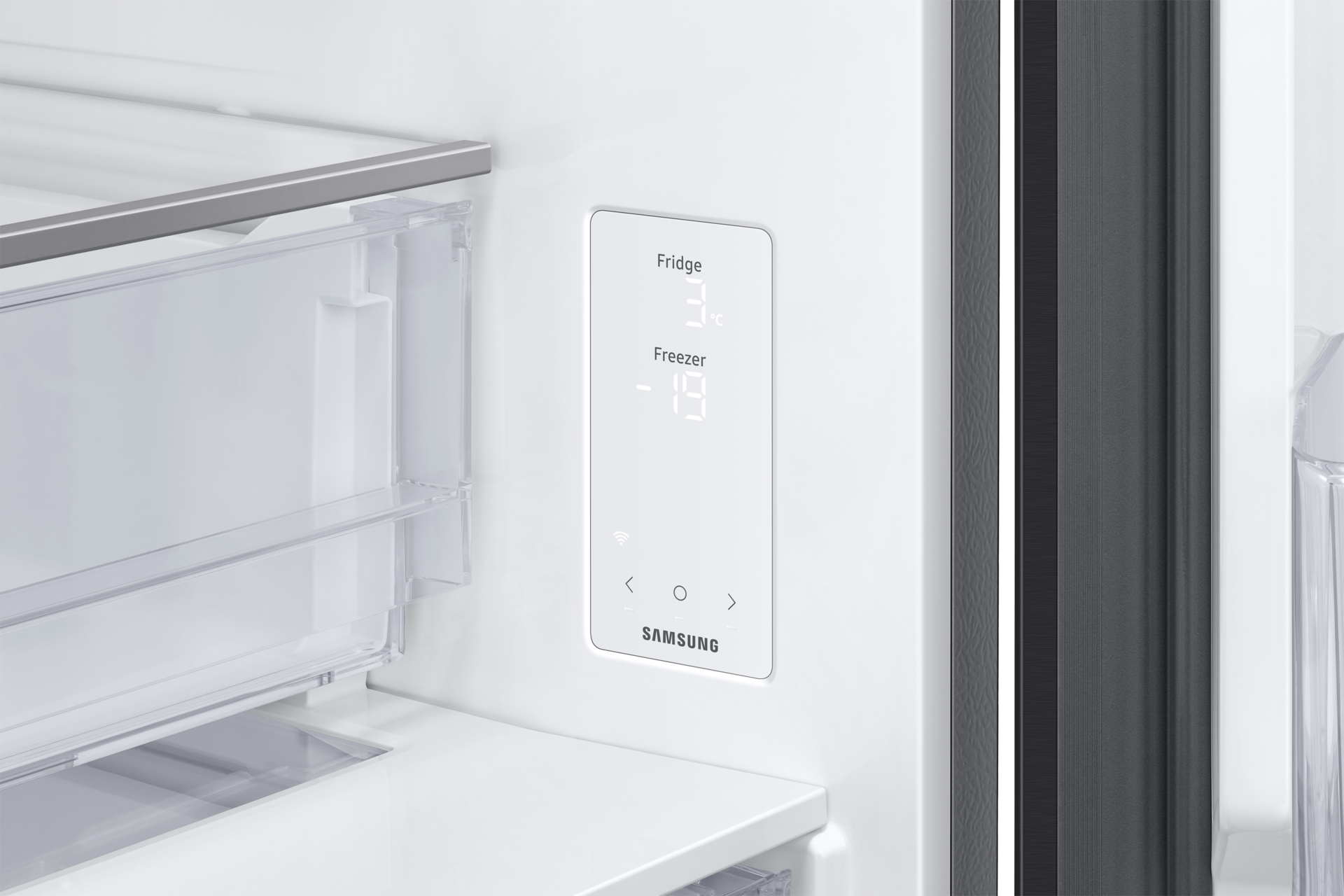 Combi-koelkast SAMSUNG RB53DG706AB1/EF / 203cm / 370-168l / A 