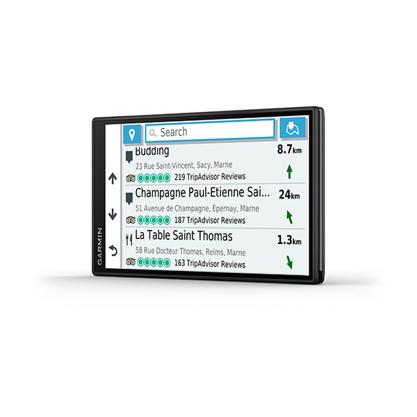 Garmin Drive 55 EU MT-S navigator Handheld/Fixed 14 cm (5.5") TFT Touchscreen 150,5 g Zwart