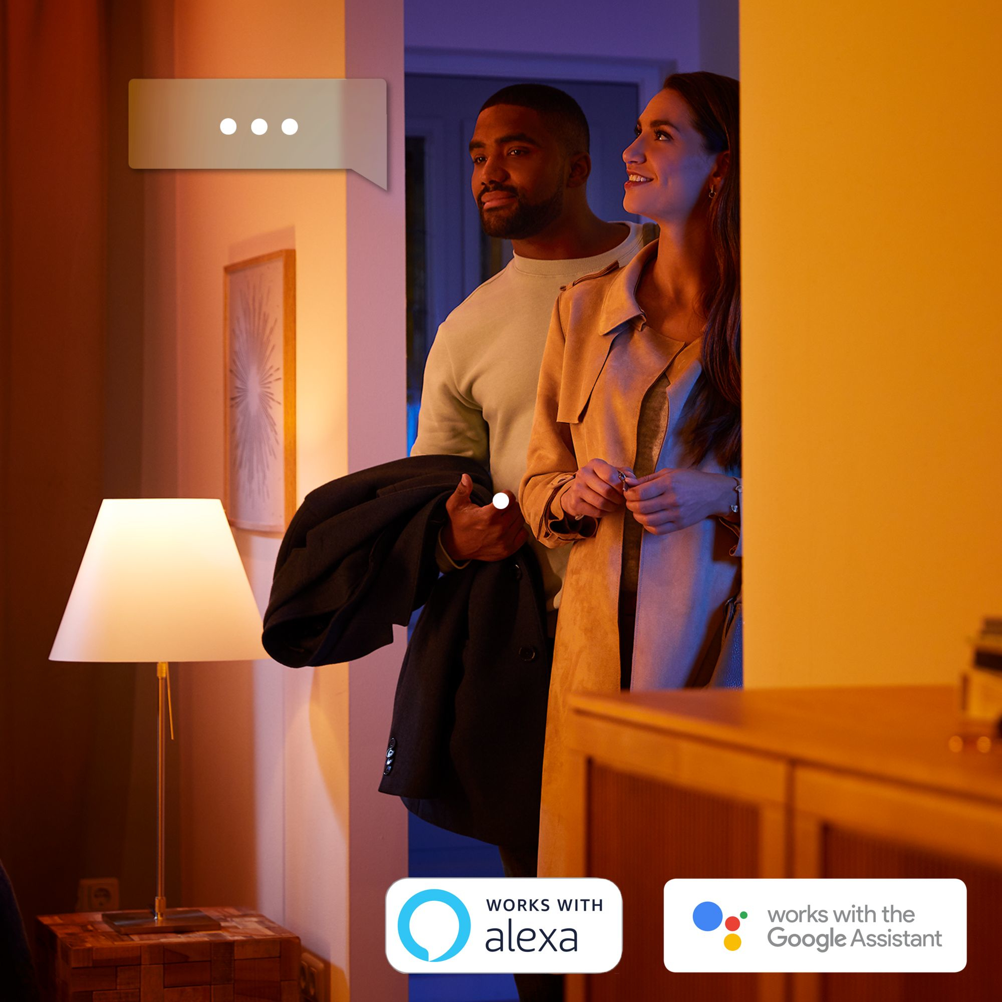 Vloerlamp PHILIPS HUE Signe White One Color