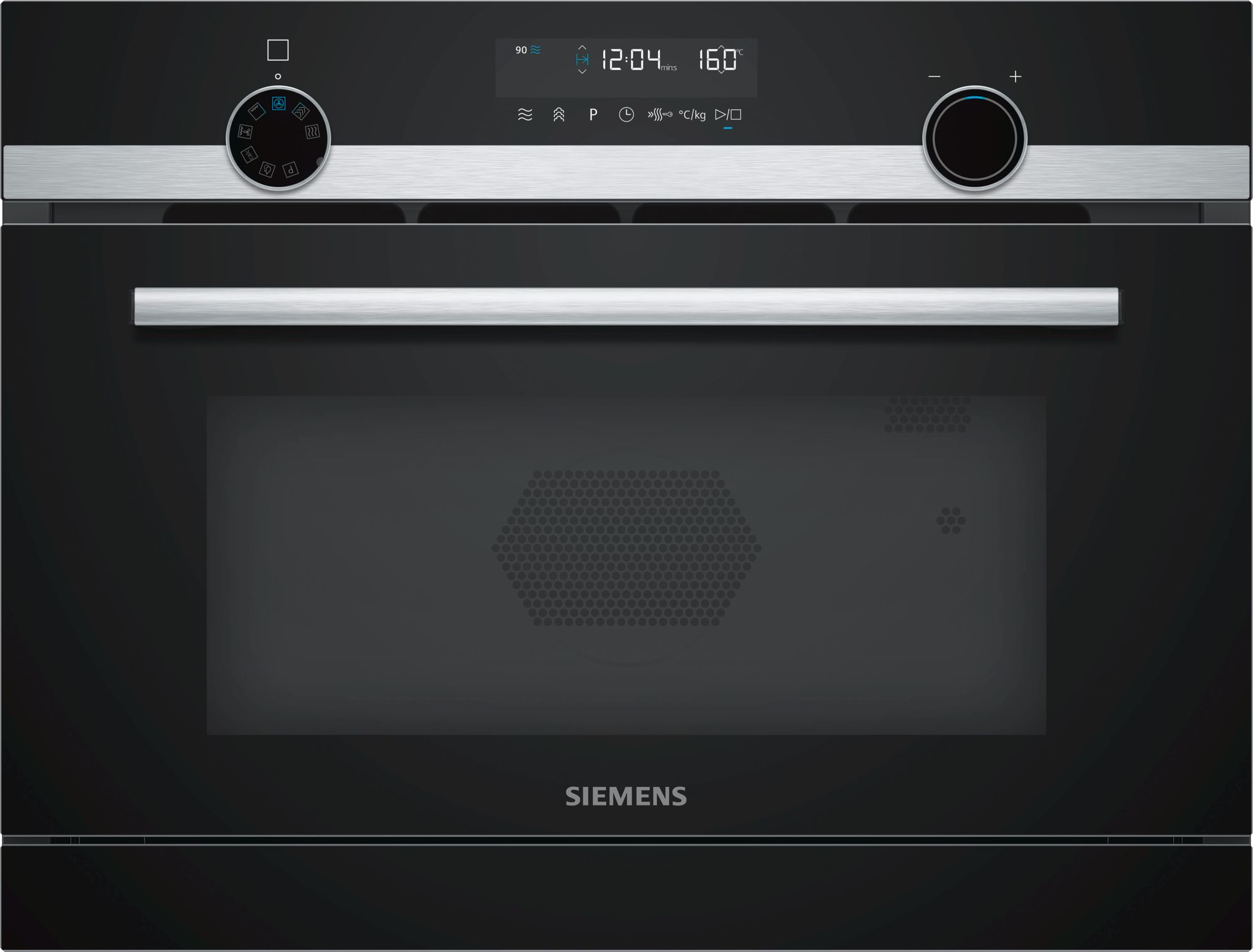 Siemens iQ500 CP565AGS0 magnetron Ingebouwd Combinatiemagnetron 36 l 1000 W Roestvrijstaal