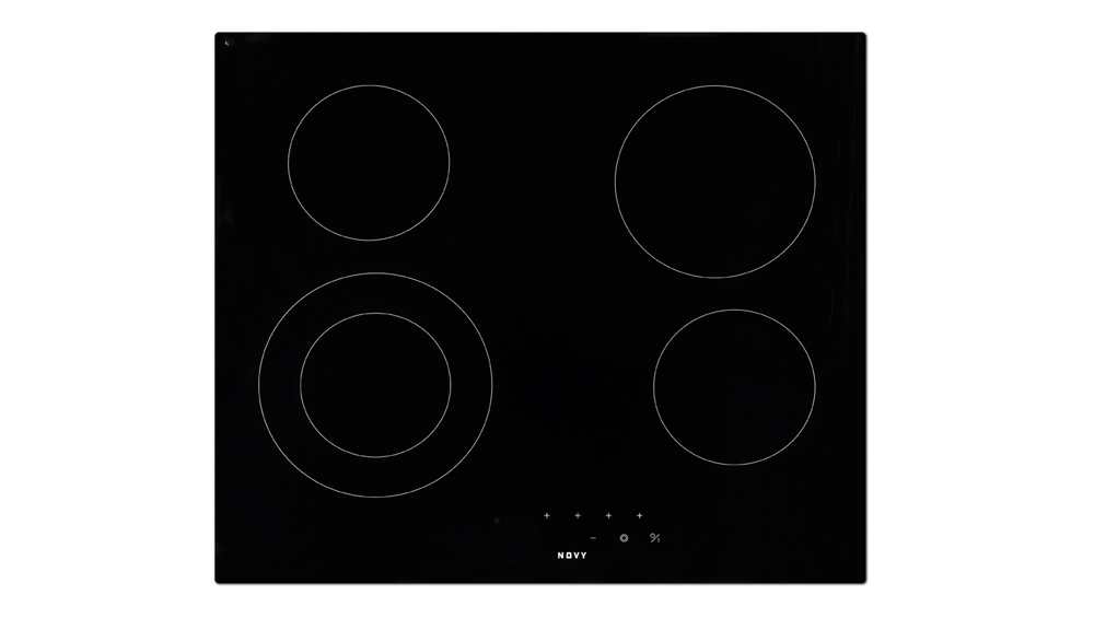NOVY Ozone Zwart Ingebouwd Keramisch 4 zone(s)