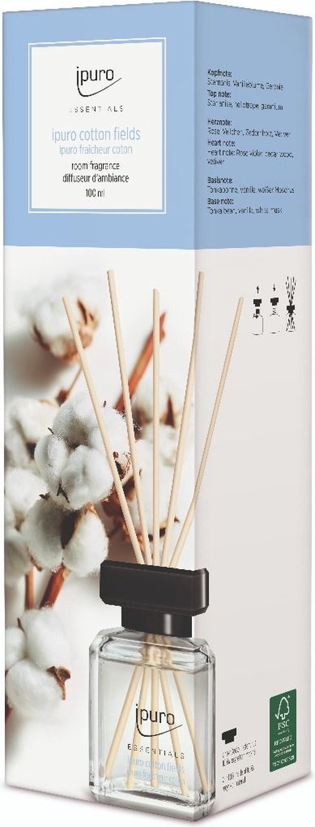 Diffuser IPURO 26IFC1030 EssentialCotton Fields / 100ml