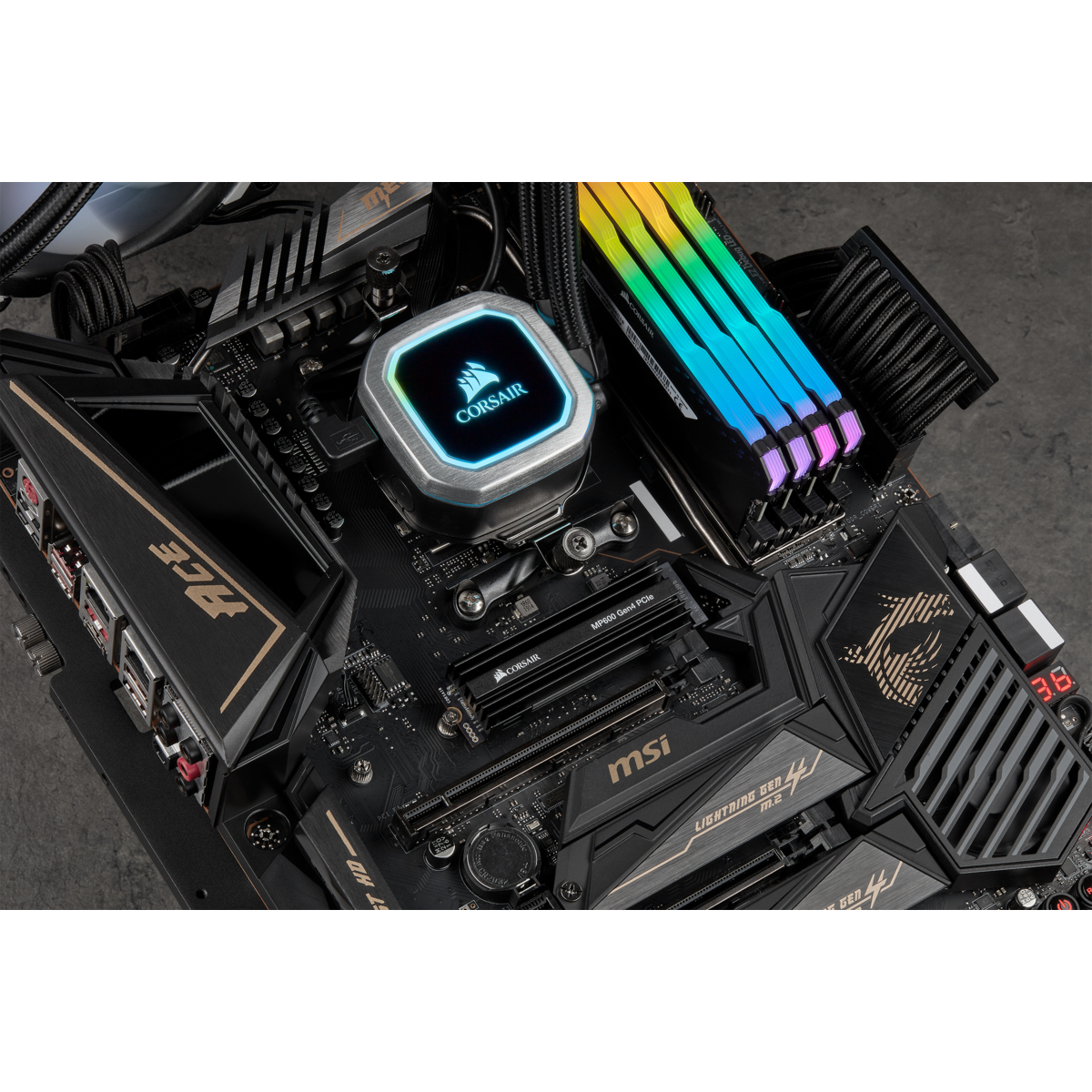 Corsair MP600 M.2 2 TB PCI Express 4.0 NVMe 3D TLC
