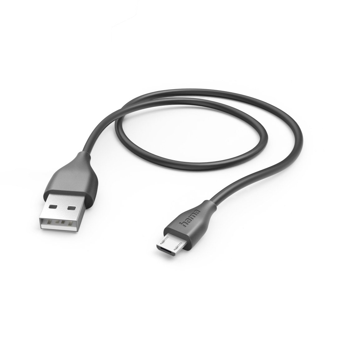 Hama oplaadkabel USB-A Micro-USB 1,5m zwart