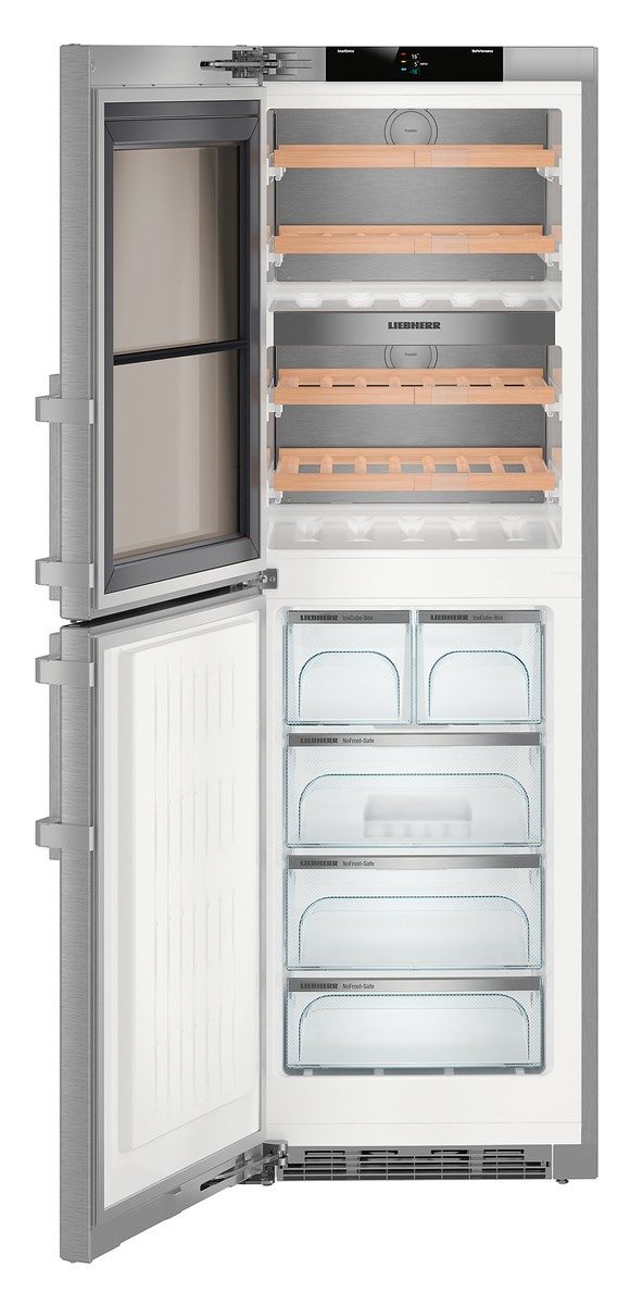 Liebherr SWTNes 4285 Pose libre 289 L D Acier inoxydable
