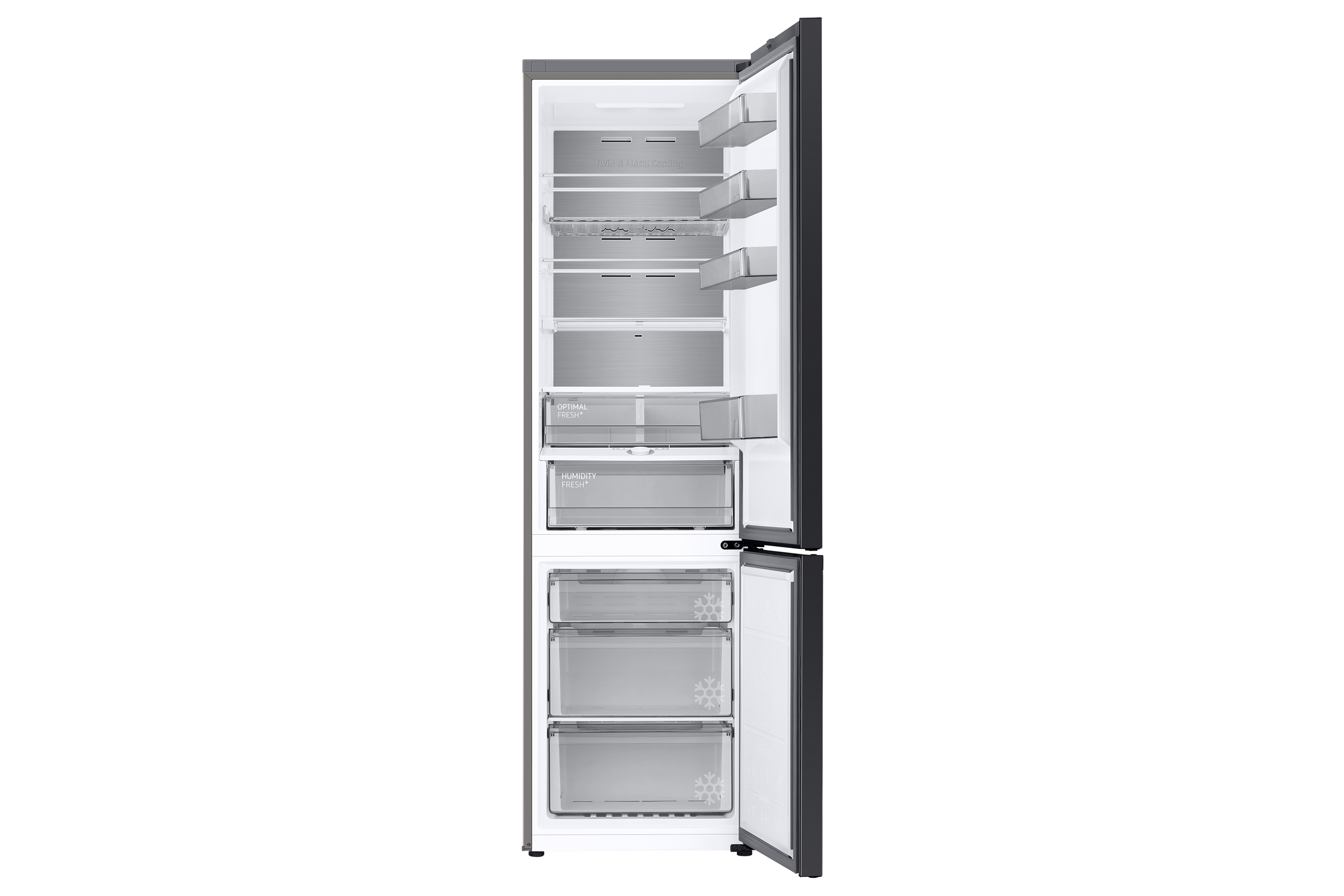 Koelkast Combi SAMSUNG RB38C7B6AB1/EF / 273+114L / A / 203cm / zwart
