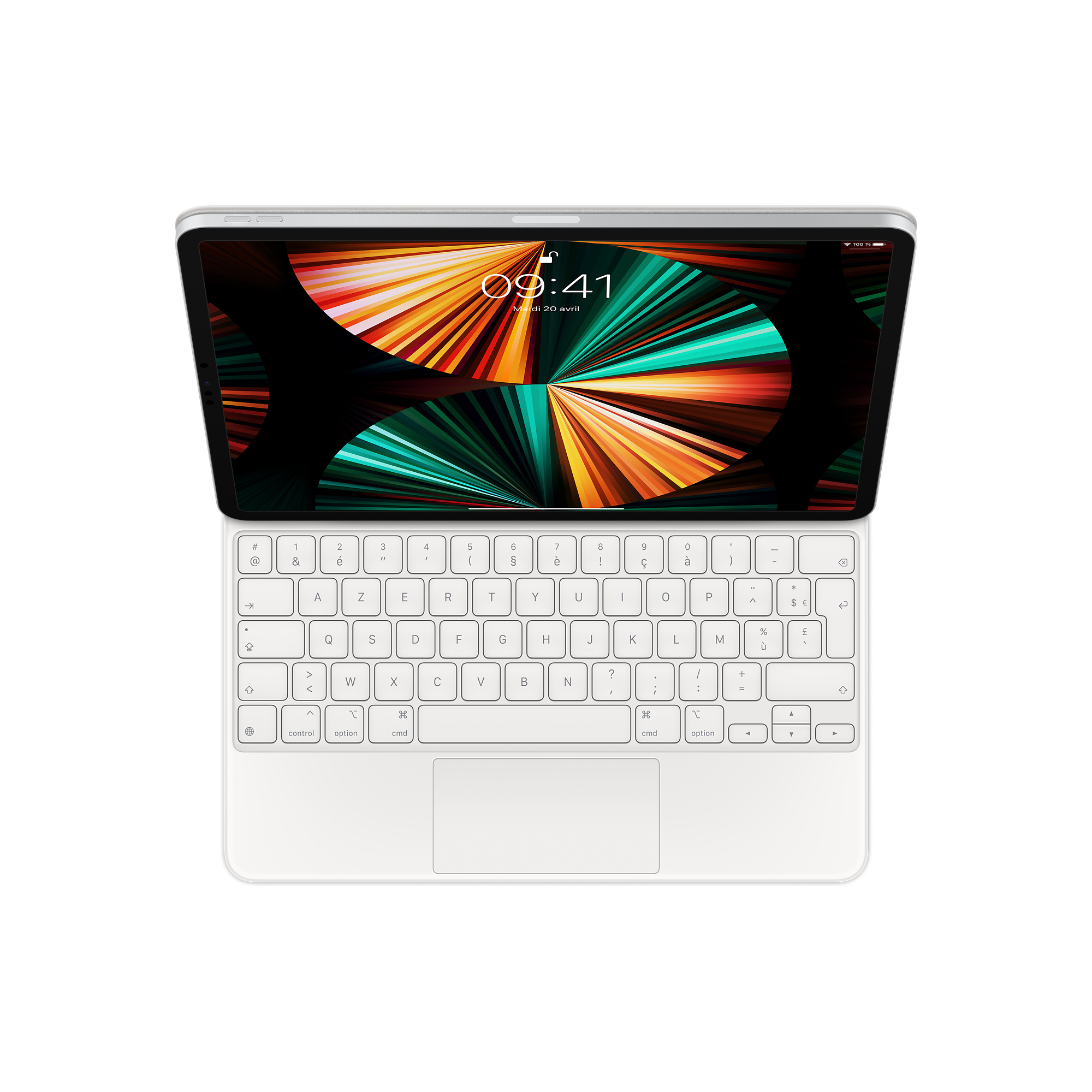 Apple Magic Keyboard iPad Pro 12,9" ('18-'22) / iPad Air 13' ('24+'25) White