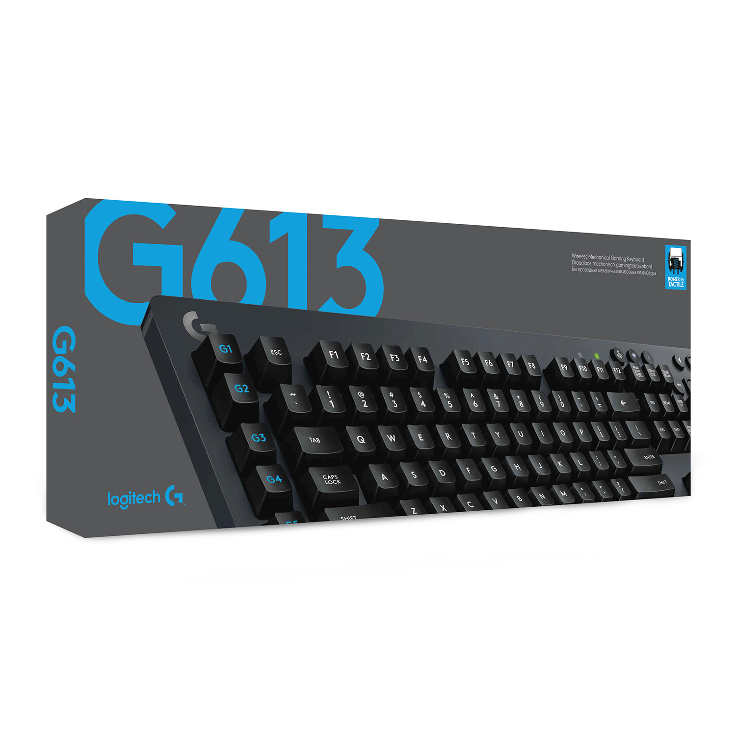 Logitech G G613 Draadloos mechanisch gamingtoetsenbord