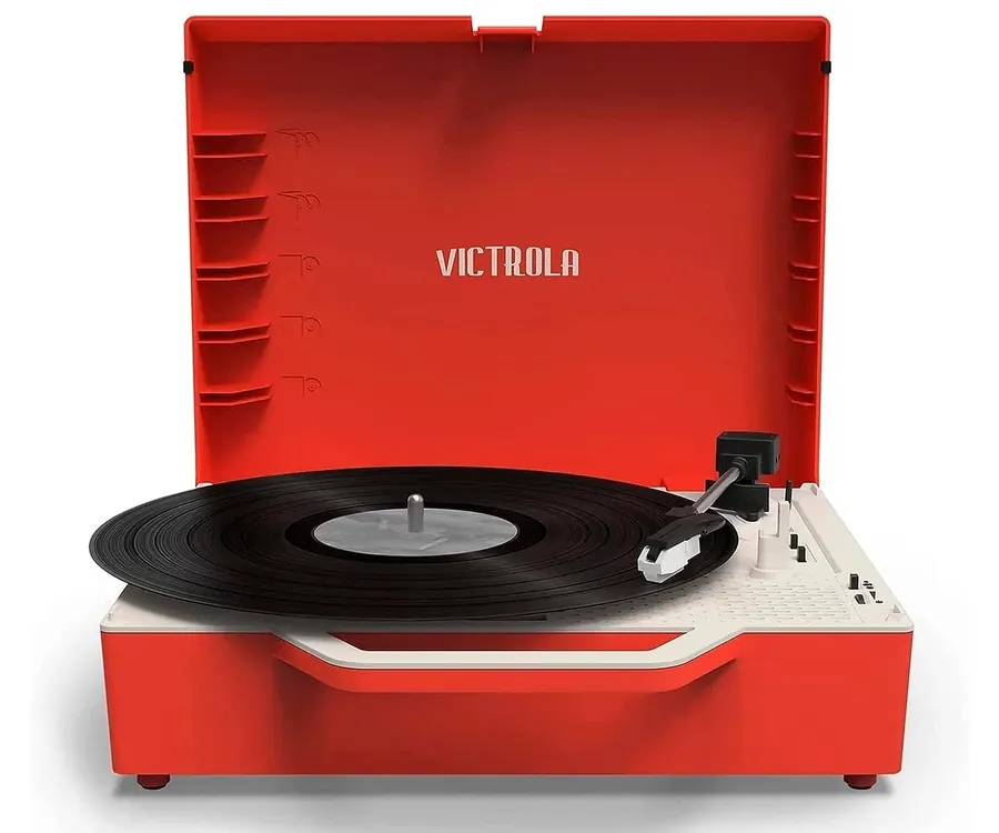 Platenspeler VICTROLA VSC-725SB rood