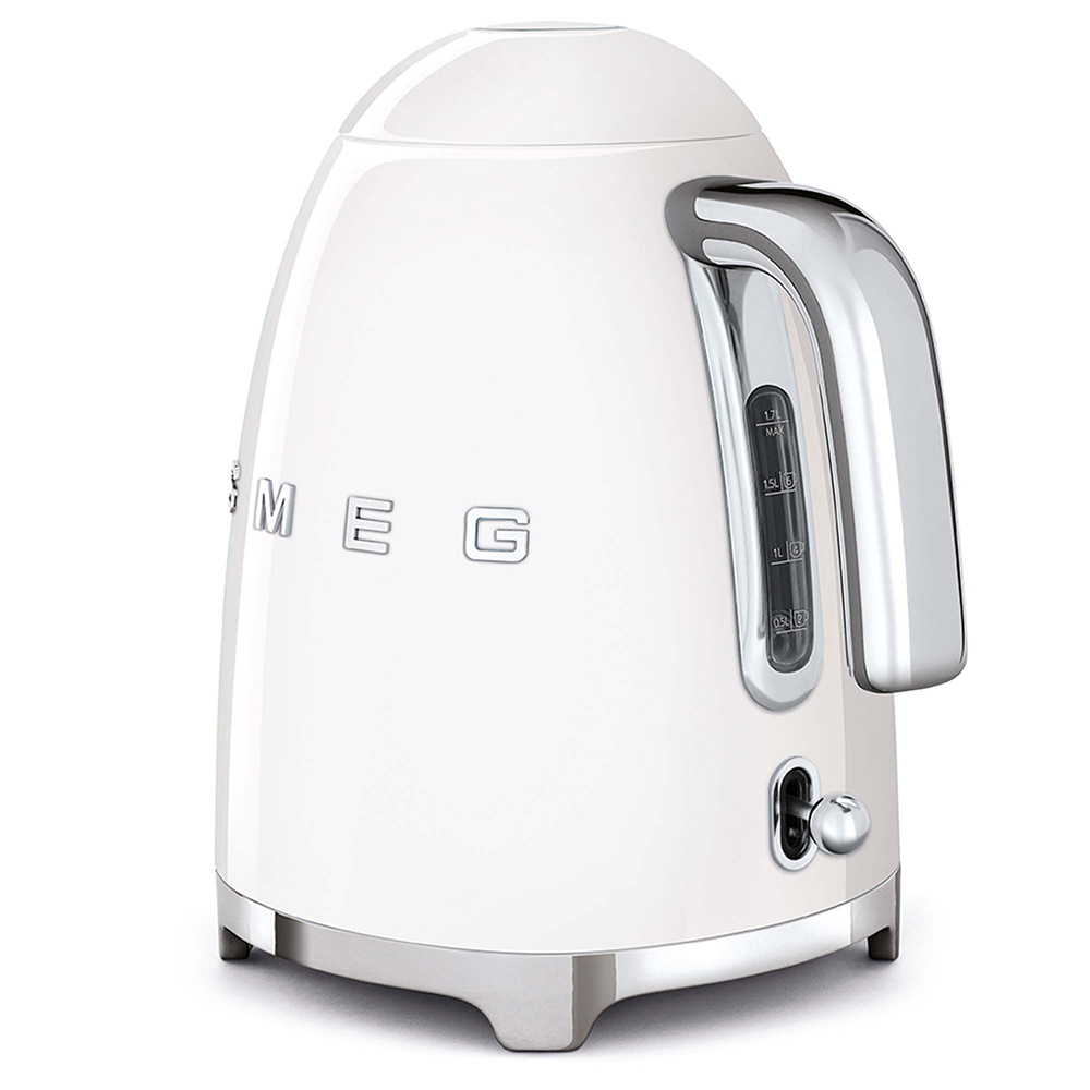 Smeg bouilloire 1,7 blanc KLF03WHEU