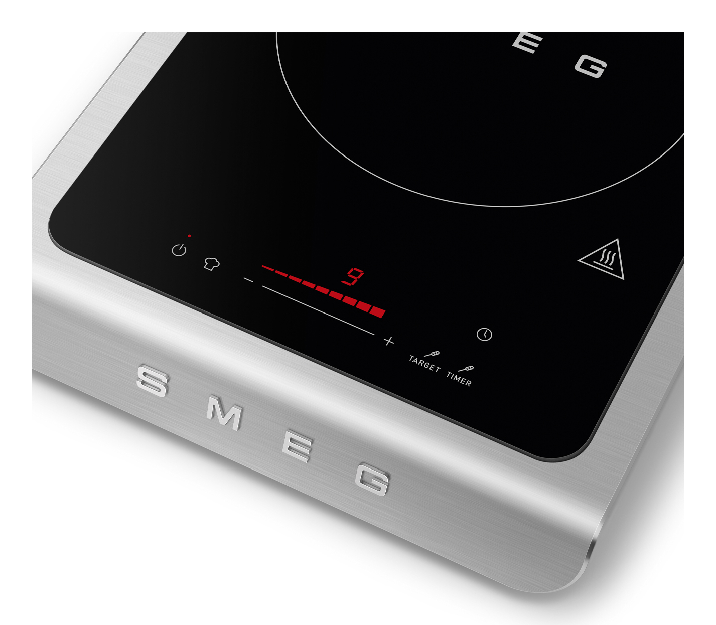 Draagbare kookplaat SMEG PIC01WHMEU inductie Mat Wit