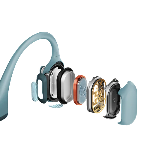 Hoofdtelefoon SHOKZ OpenRun Pro blauw bone conduction