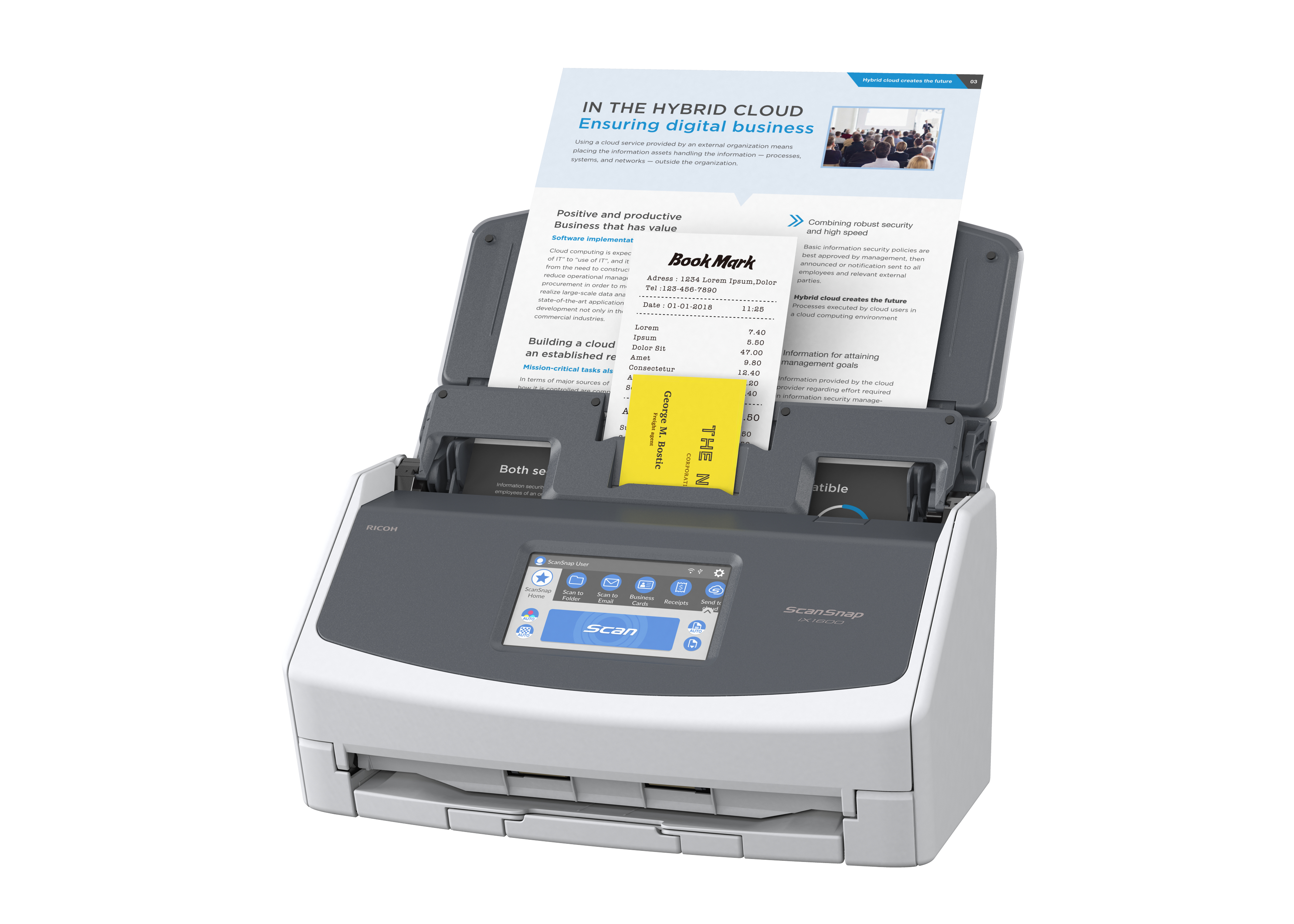 Scanner Fujitsu ScanSnao iX1600