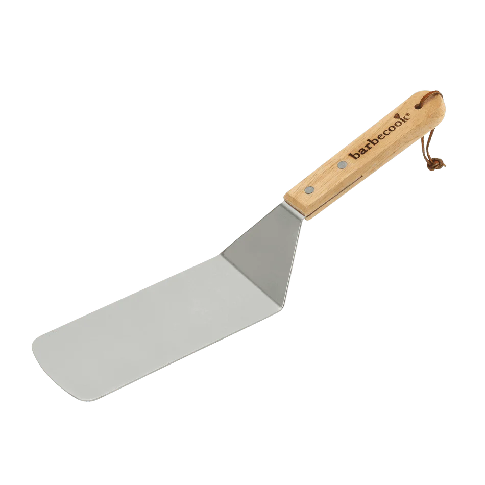 Visspatel BARBECOOK BC-ACC-7125 - rvs & rubberhout - 37cm