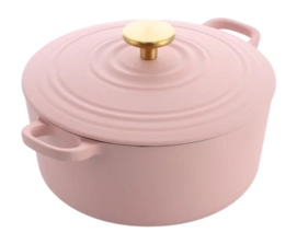 Stoofpot BK CC008930-001 Bourgogne / 24cm / Blush Pink