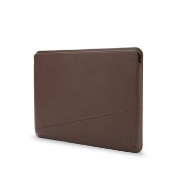 Decoded Macbook Pro 16", sleeve en cuir Frame, brun foncé