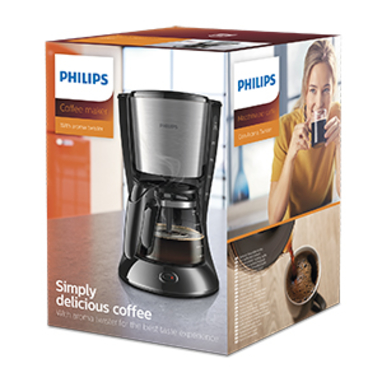 Cafetière Philips Daily Collection Coffee Maker Hd7462/20 Wi