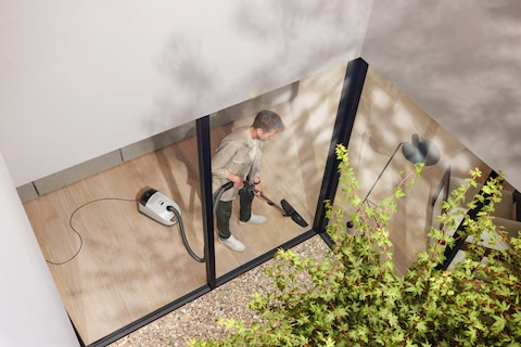 Stofzuiger met zak MIELE 12558460 Guard S1 / Parquet XL /  Briljantwit