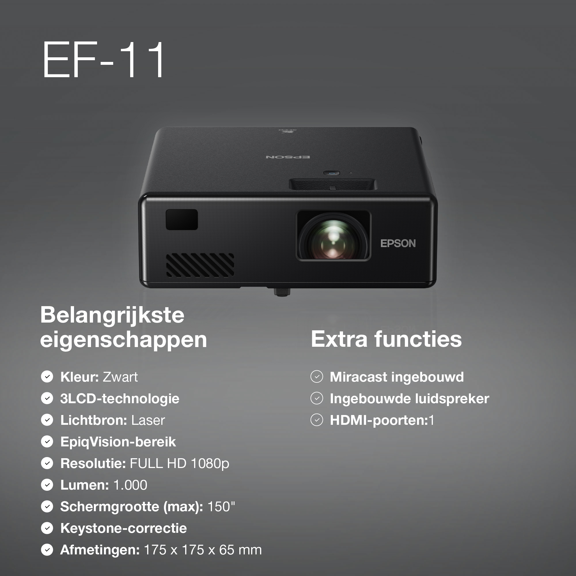 Epson projector EF-11