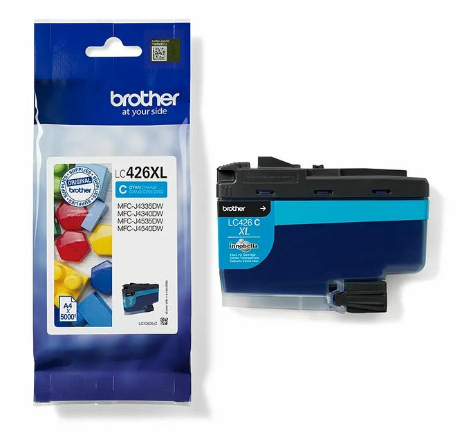 Inktpatroon BROTHER LC-426XLC cyaan 5.000 pagina's