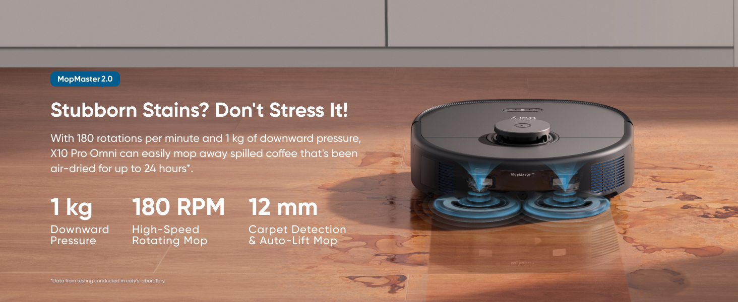 Robotstofzuiger EUFY T2351G11 X10 Pro Omni