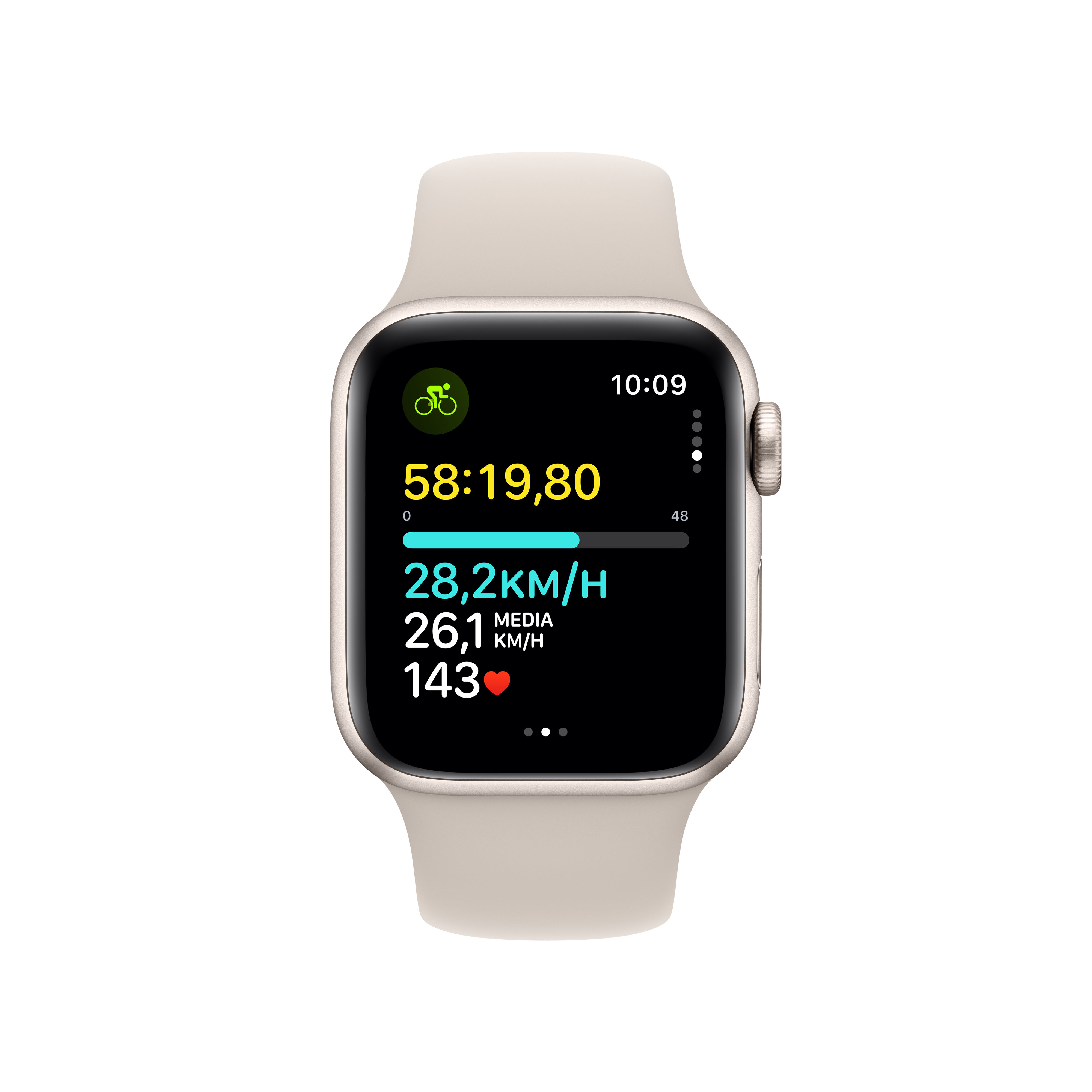 Apple Watch SE GPS 40mm Starlight Sp S/M