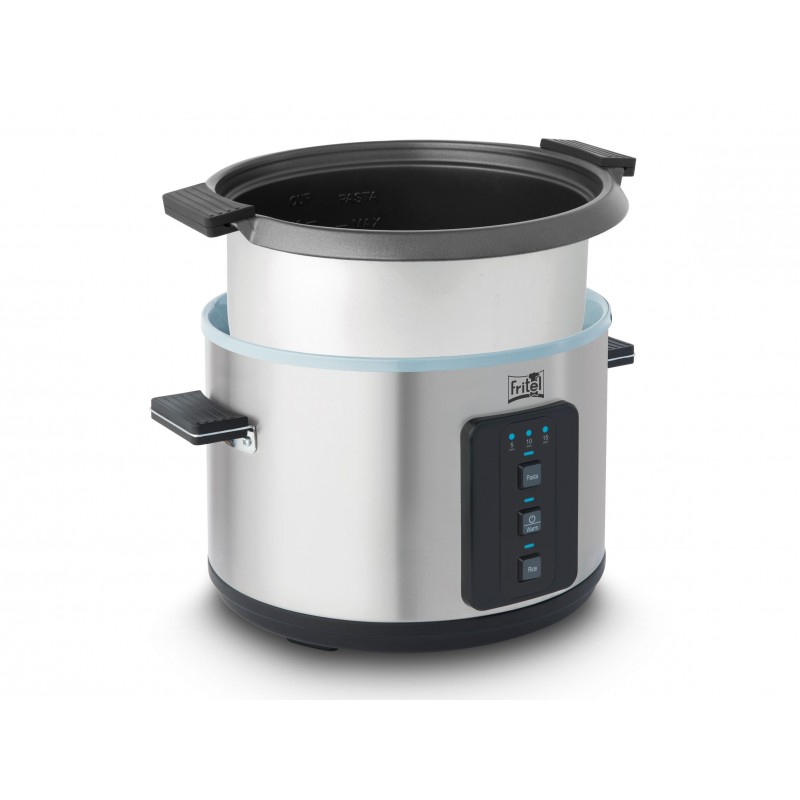 Fritel RC 1377 cuiseur à riz 6 L 1100 W Noir, Acier inoxydable